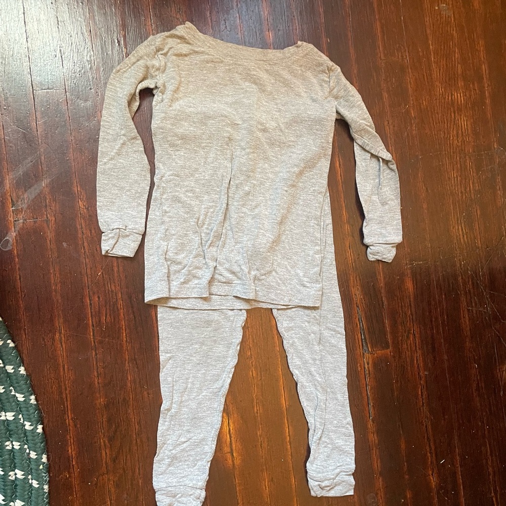 Little Sleepies 2T Bamboo Neutral Cozy Gray Loungewear Set
